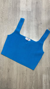 CARLI TOP- Aqua