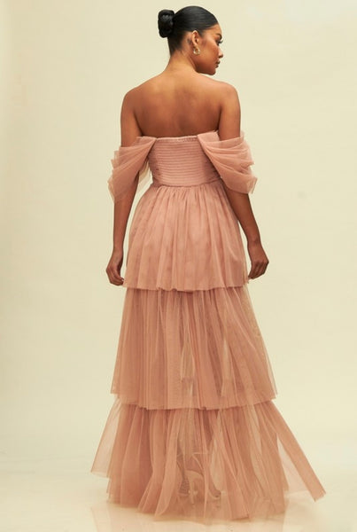 FABIAN COUTURE DRESS- BLUSH