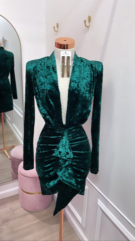 YSABELLA DRESS- GREEN