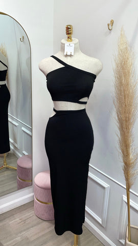 NIKKI RIBBED SET