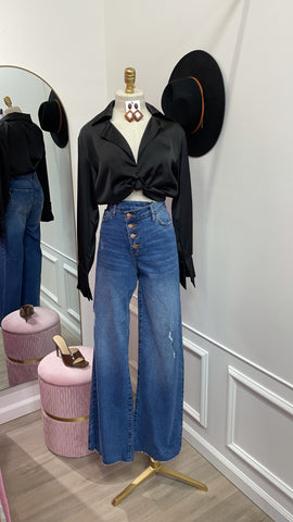 BELINDA TOP- BLACK