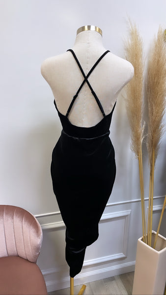 VIRIDIANA VELOUR MIDI