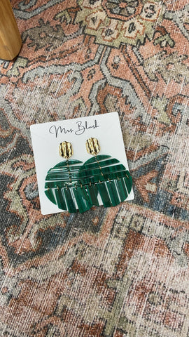 TERRA EARRINGS- green