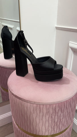 OLIVIA SATIN PUMP