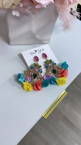 EVIE EARRINGS- MULTICOLOR