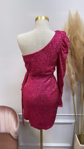 GIXELLE WRAP DRESS