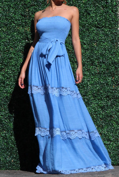 BELINDA MAXI- blue