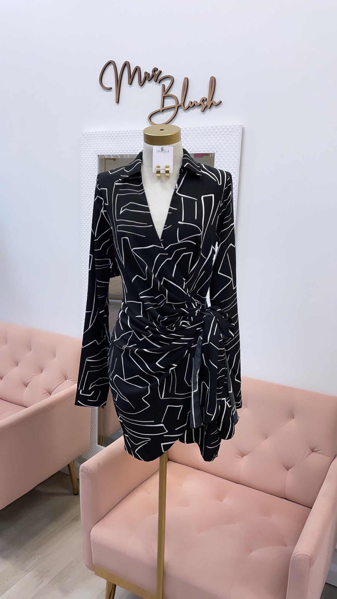 ALONDRA WRAP DRESS