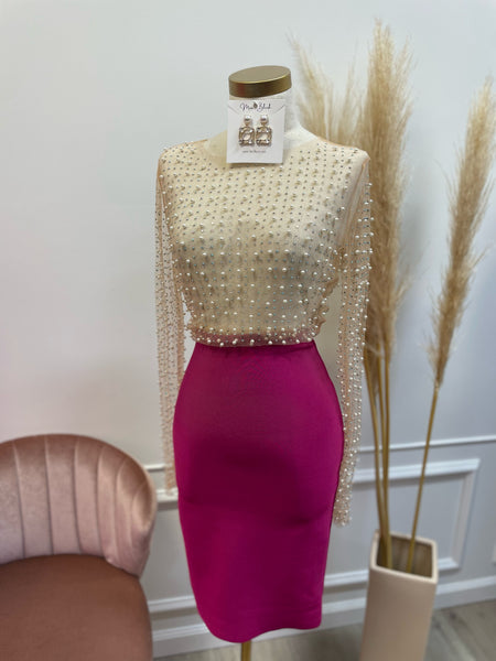 NADIA DREAM TOP-NUDE