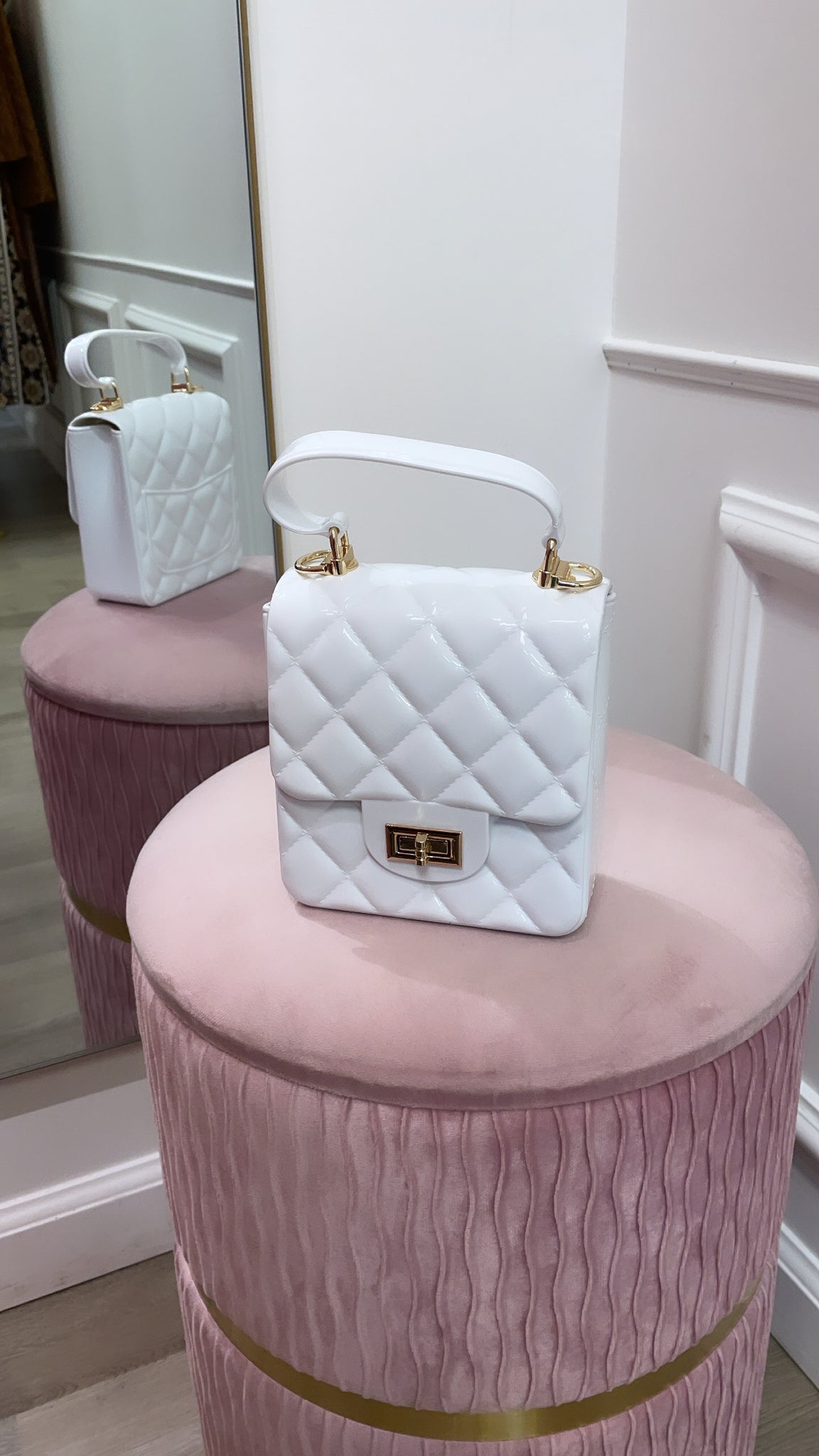 GIGI PURSE- WHITE