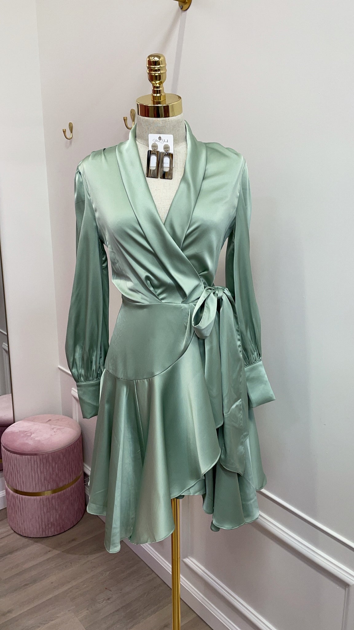 CHLOE WRAP DRESS