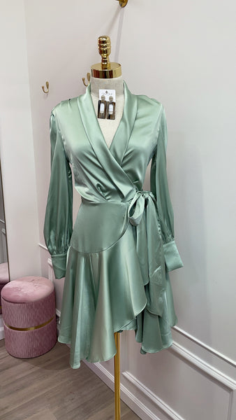 CHLOE WRAP DRESS