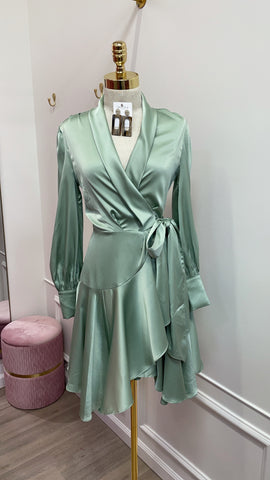 CHLOE WRAP DRESS