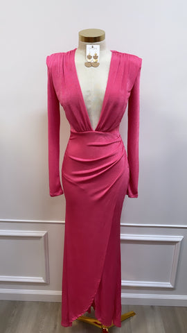 AVA COUTURE DRESS- PINK