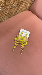 AMERIE EARRINGS- Yellow