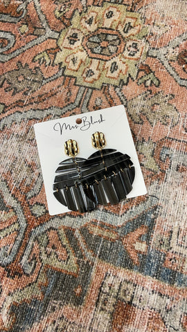 TERRA EARRINGS- BLACK
