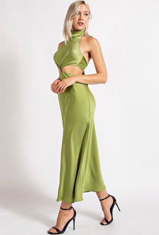 AMELIA MIDI- AVOCADO