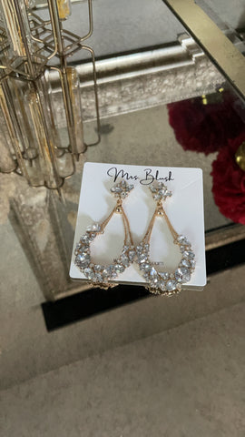 ‘JOSS’ EMBELLISHED EARRINGS