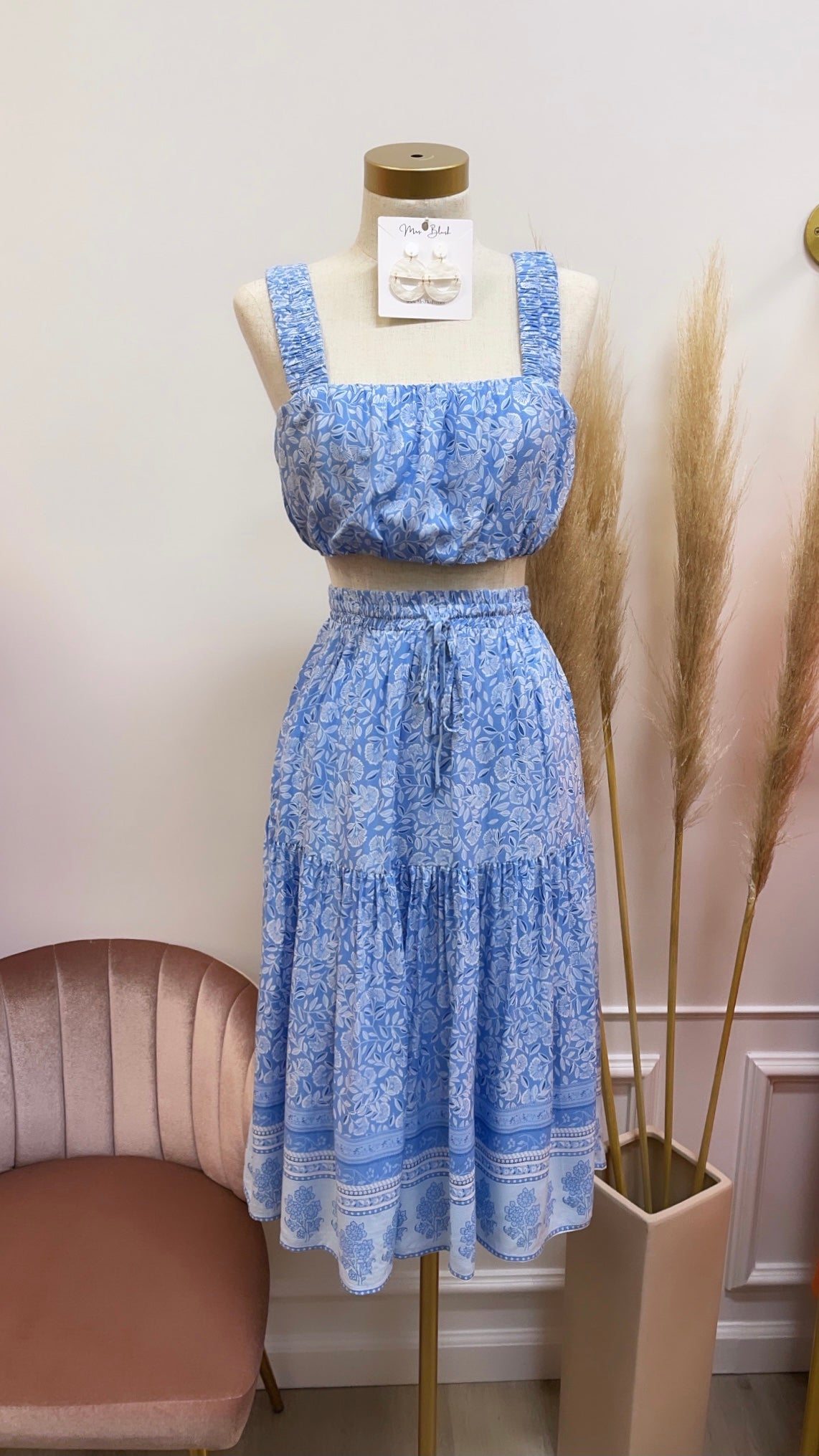 ELLERIE SET- Blue
