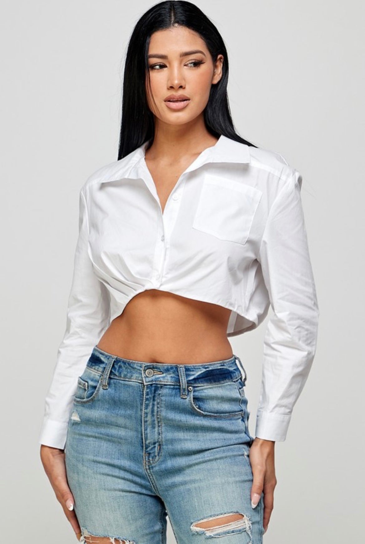 AVA TOP- WHITE