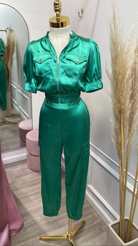 MILA SET- GREEN