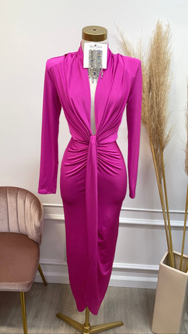 ADELINE MIDI- PINK