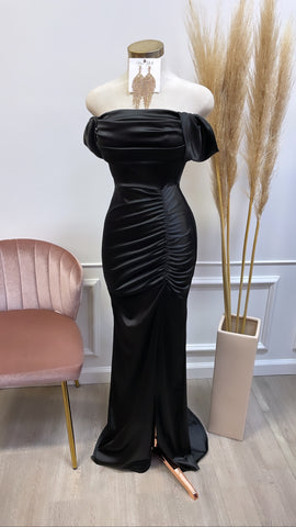 ALEXA COUTURE DRESS-BLACK