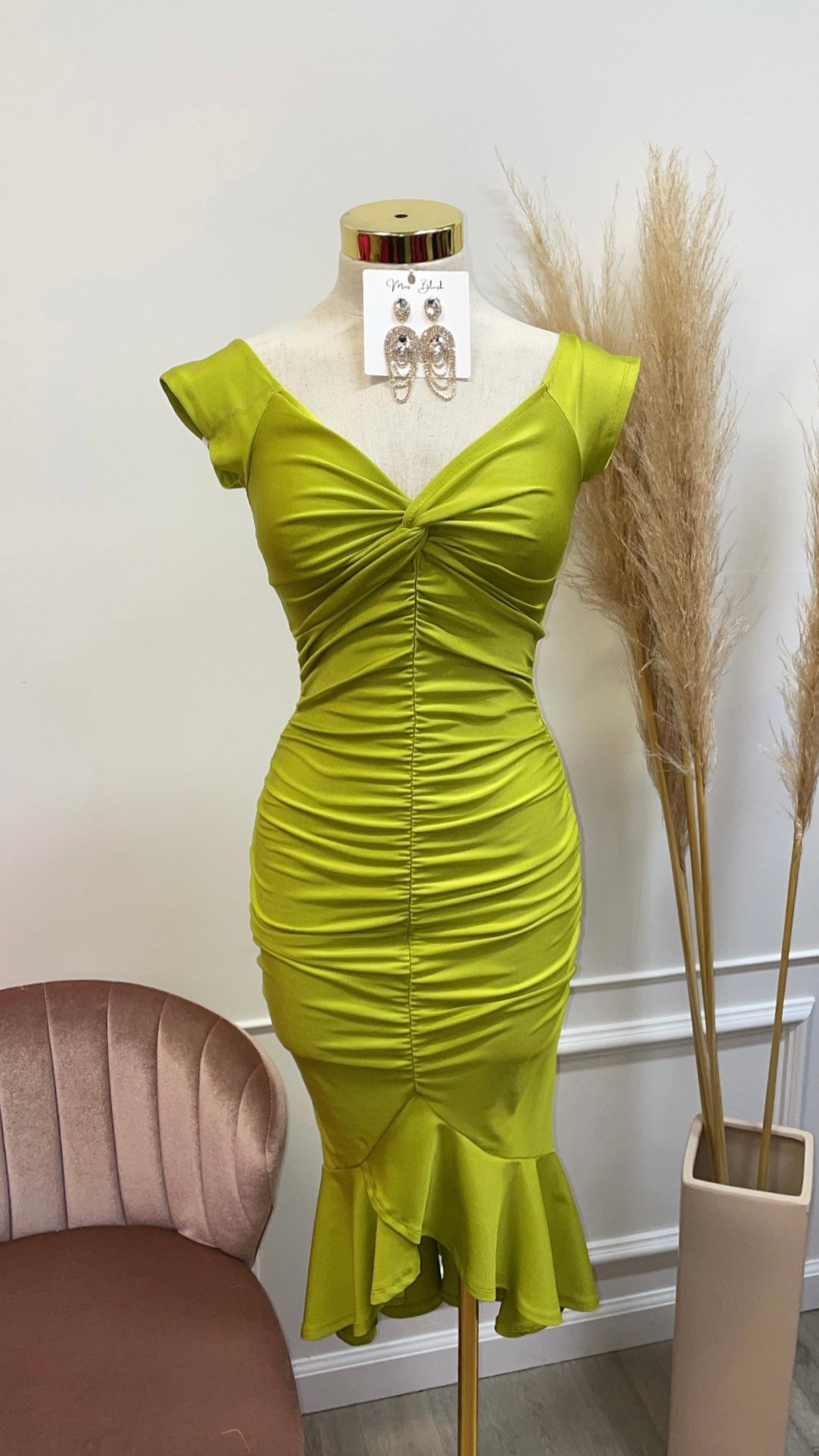 BECCA MIDI- LIME