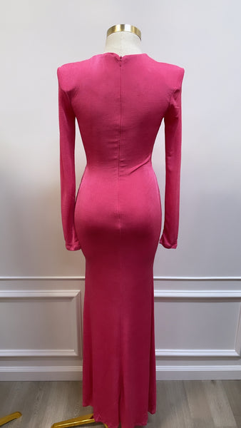AVA COUTURE DRESS- PINK