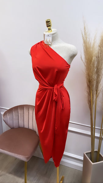 VIVIENNE- BRIGHT RED