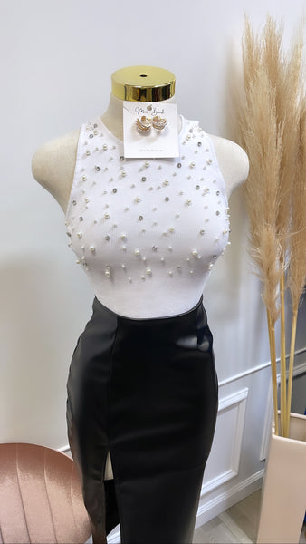 JOSS TOP- WHITE