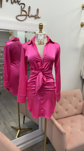 ELLIE DRESS- PINK