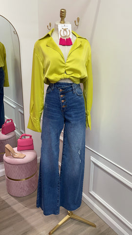 BELINDA TOP- CANARY