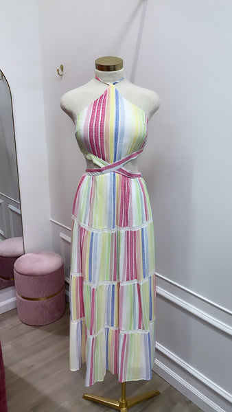 ELYSE DRESS- PINK