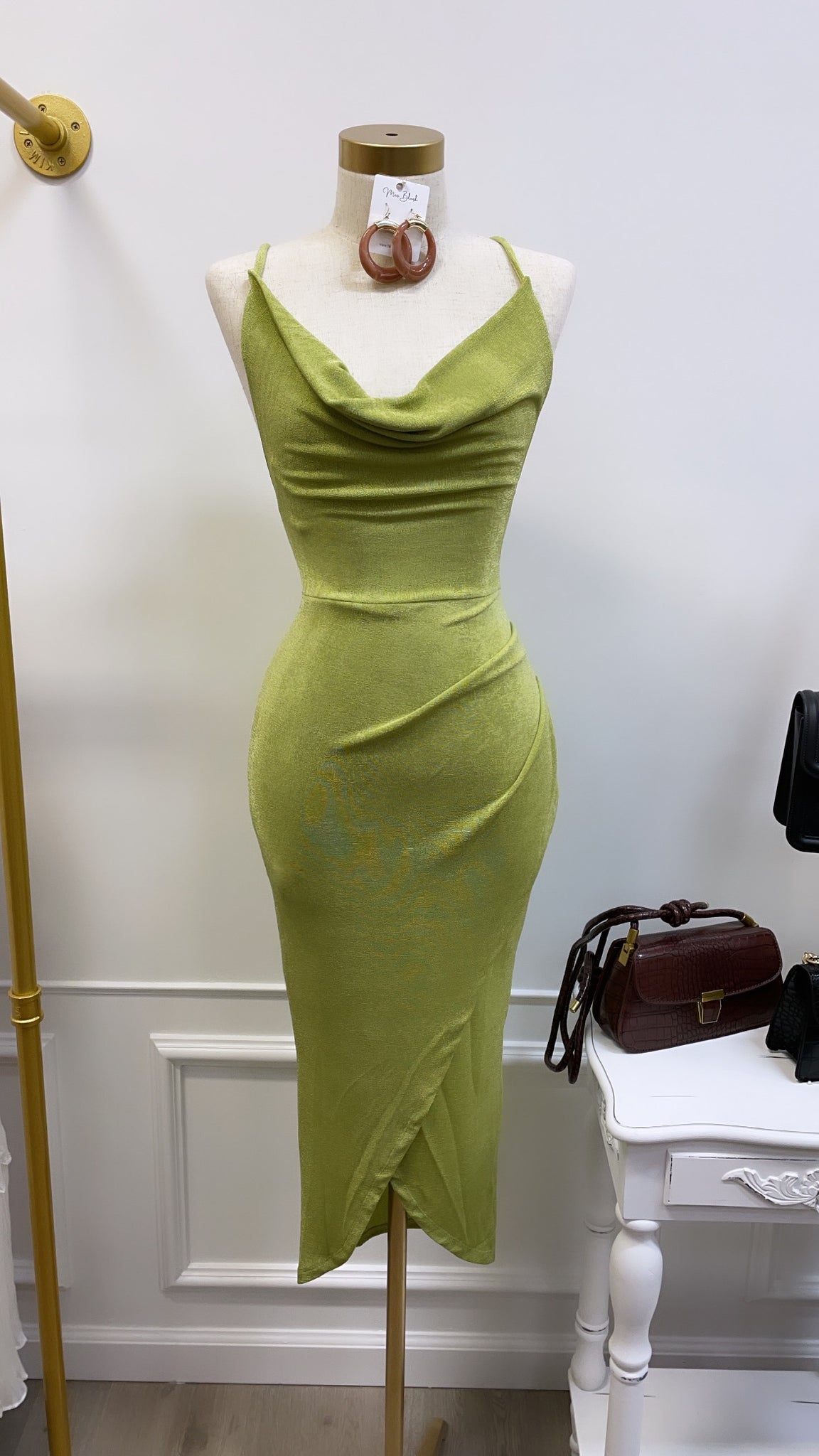 DESERT DRAPED MIDI- CACTUS