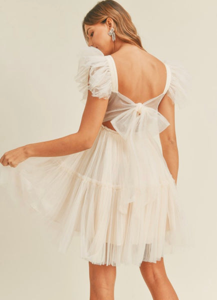 KATELYN COUTURE DRESS- CREAM