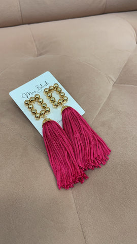 ALISSA EARRINGS-PINK