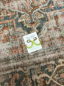 AKARI EARRINGS- GREEN