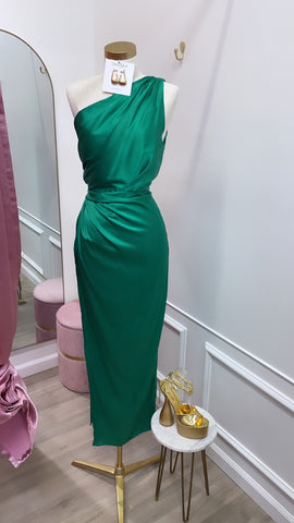 YZETTE DRESS - Green
