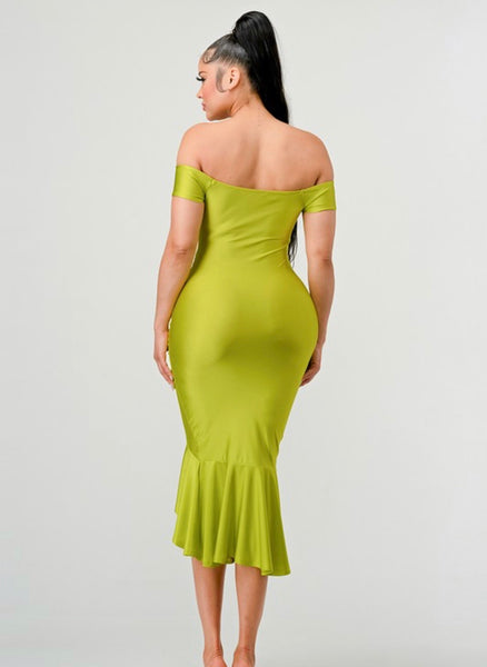 BECCA MIDI- LIME