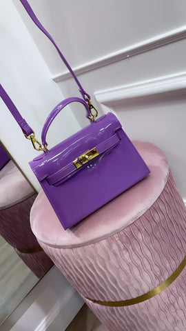 VENECIA HANDBAG- PURPLE