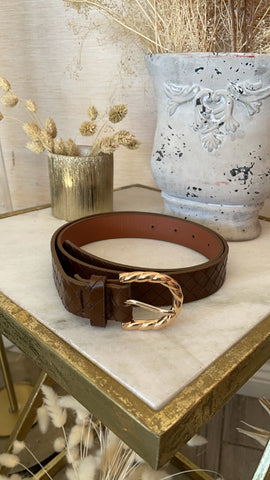 SAMANTHA- BELT (brown)