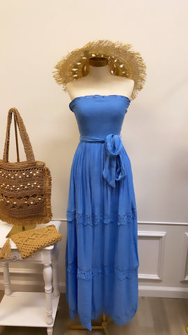 BELINDA MAXI- blue