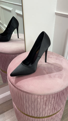 KIMBERLY SATIN HEEL
