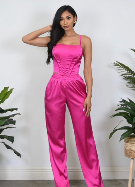 JANINE SET- PINK