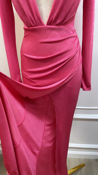 AVA COUTURE DRESS- PINK