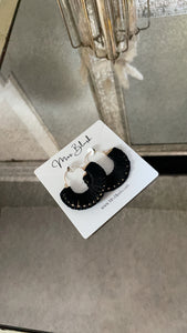 ‘CAMILA’ EARRINGS- BLACK
