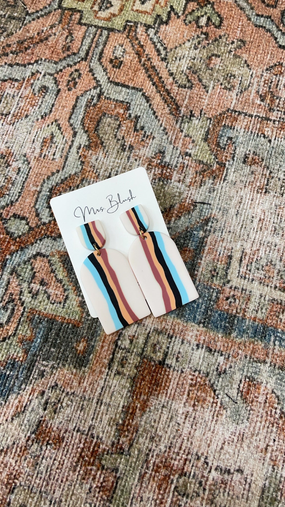 BECKY CLAY EARRINGS