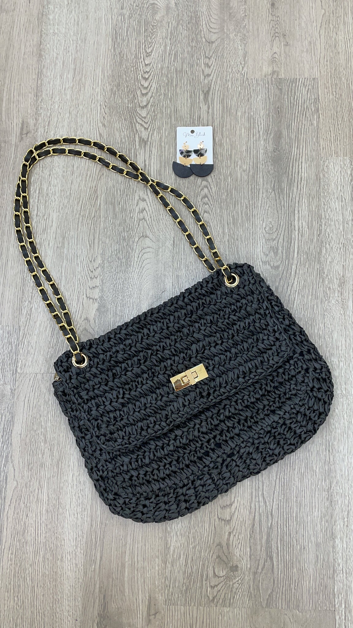 ISLA HANDBAG- black