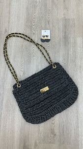 ISLA HANDBAG- black